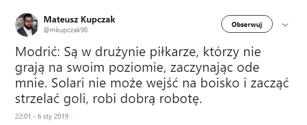 Modrić po porażce z Realem Sociedad